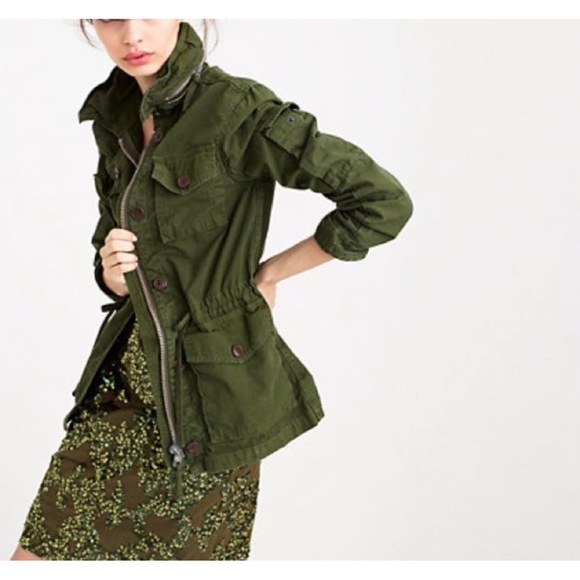 J. CREW Field Mechanic Jacket Hillside Green | XL - Picture 1 of 9
